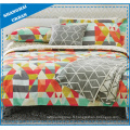 Color Shades Patchwork Imprimé Polycotton Quilt Cover Set